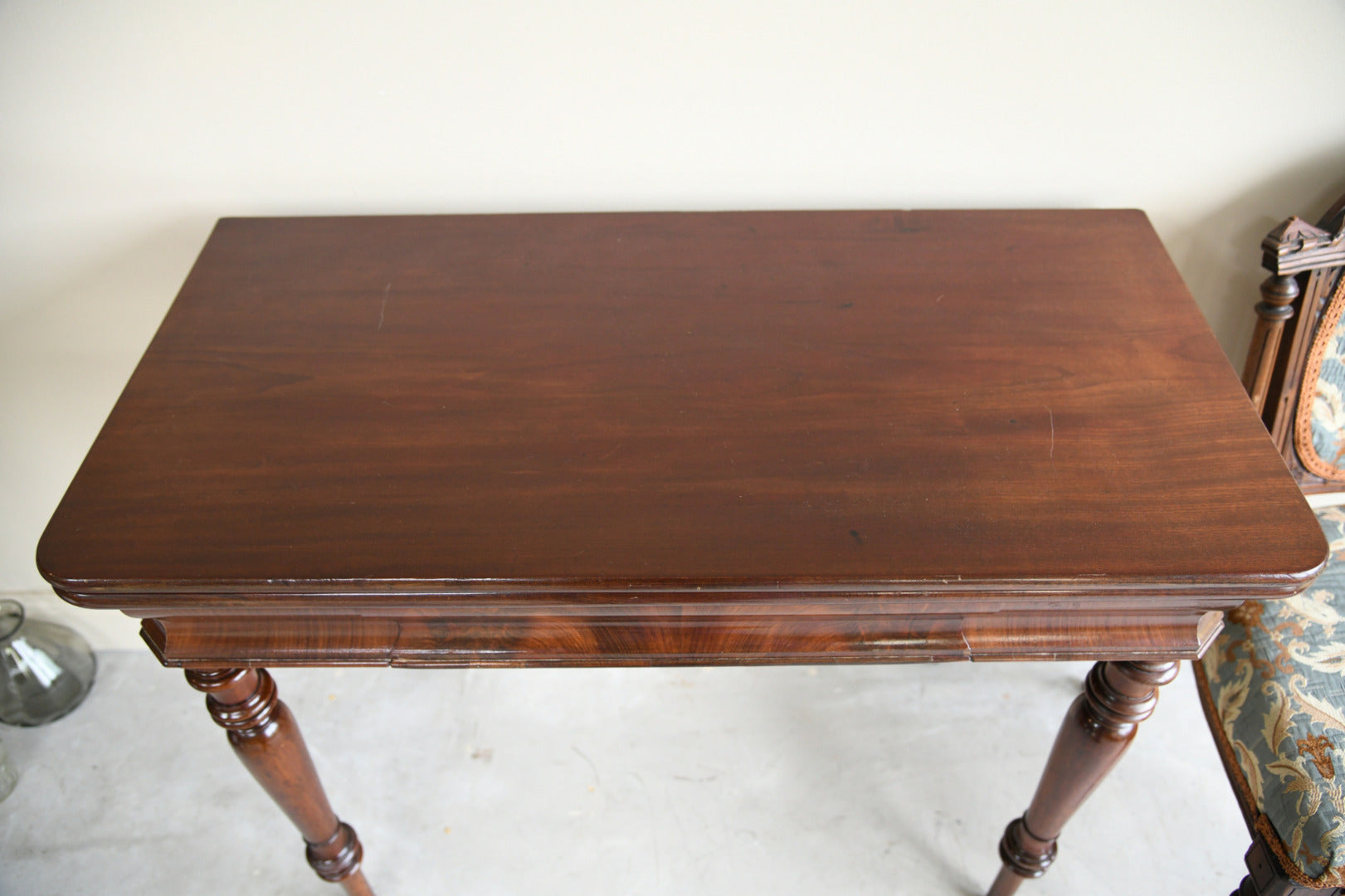 Continental Mahogany Tea Table