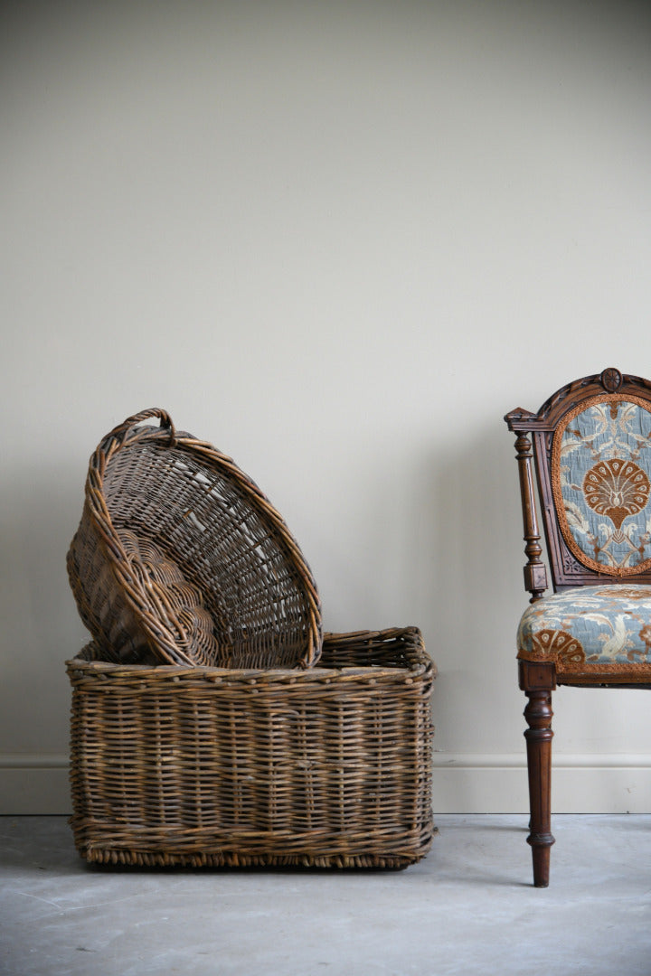 Pair Vintage Baskets