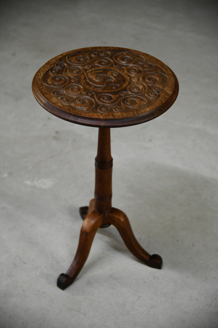 Small Carved Wine Table