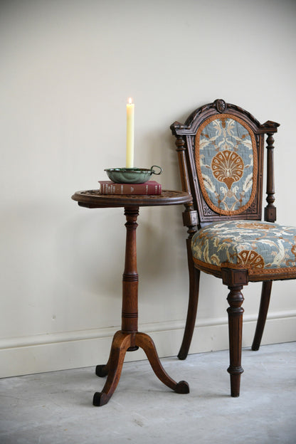 Small Carved Wine Table