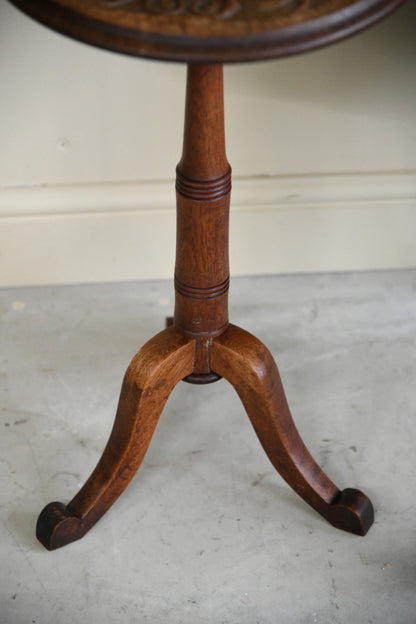 Small Carved Wine Table