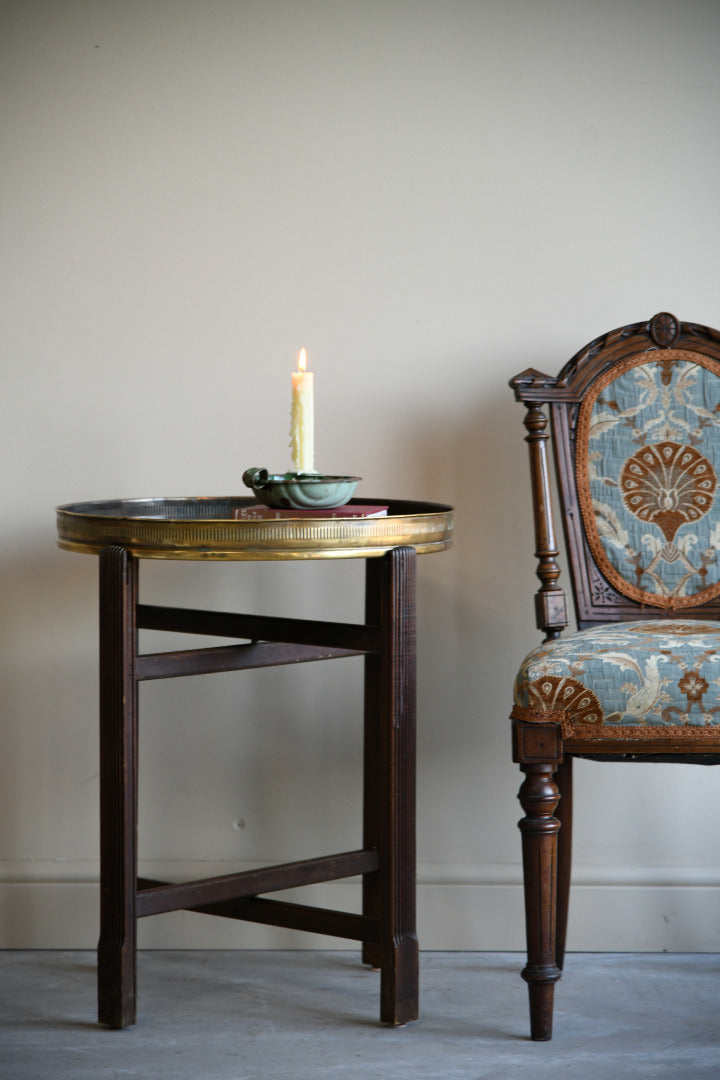 Eastern Round Brass Table