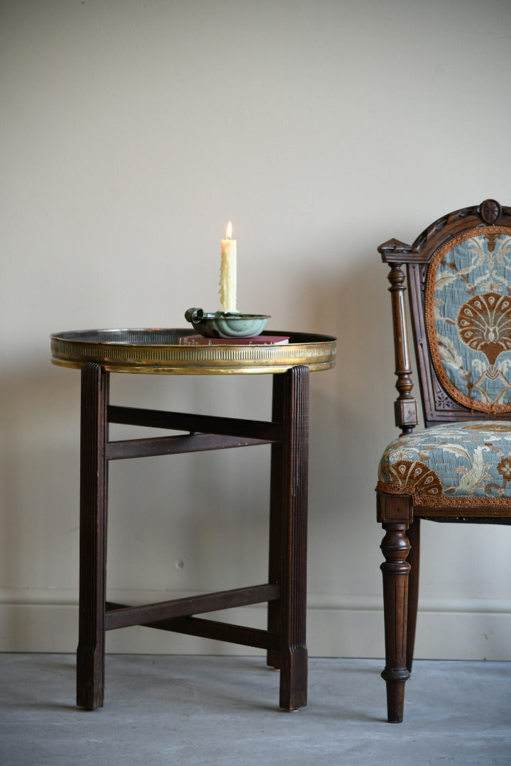 Eastern Round Brass Table