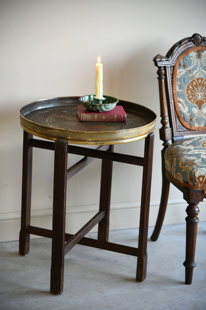 Eastern Round Brass Table