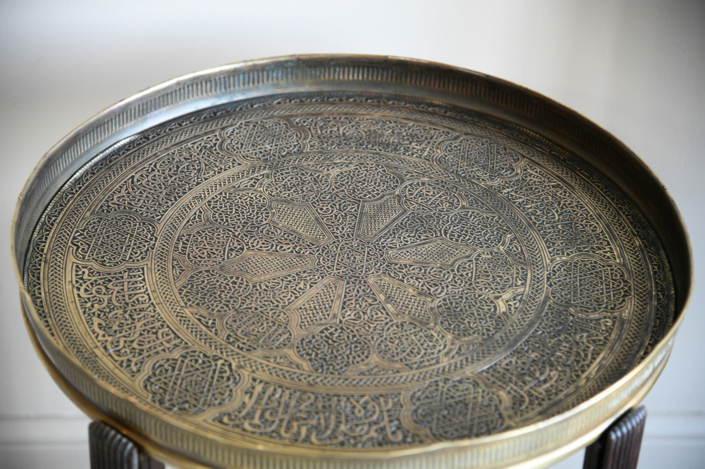 Eastern Round Brass Table