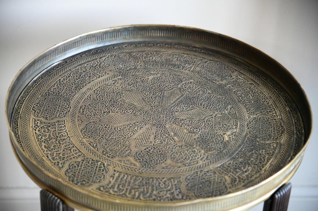 Eastern Round Brass Table