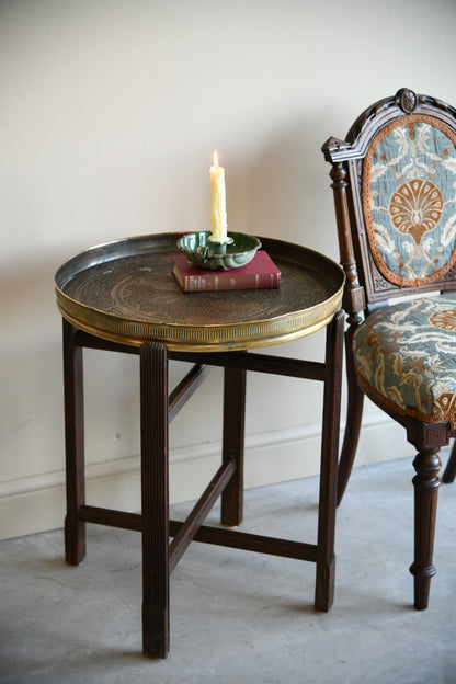 Eastern Round Brass Table