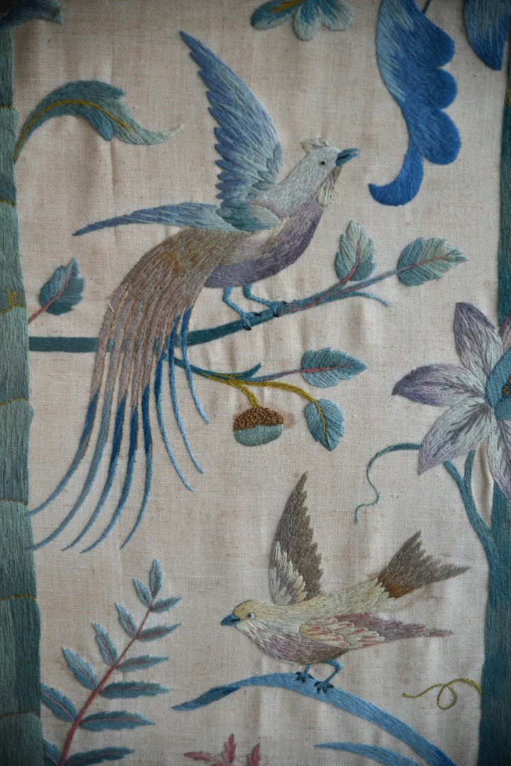 Antique Oak Fire Screen