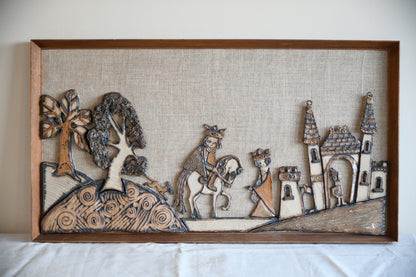 Studio Stoneware Plaque.