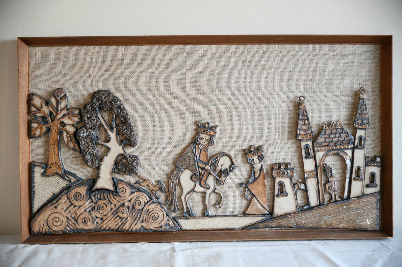 Studio Stoneware Plaque.