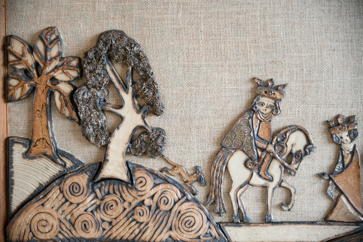 Studio Stoneware Plaque.