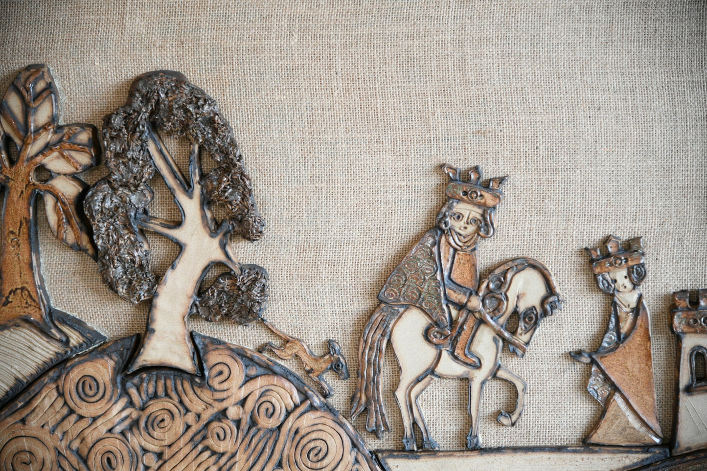 Studio Stoneware Plaque.