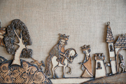 Studio Stoneware Plaque.