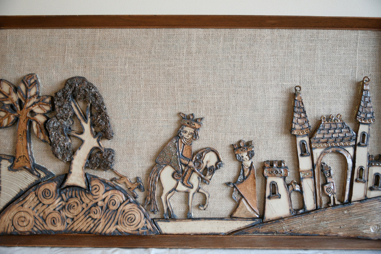 Studio Stoneware Plaque.