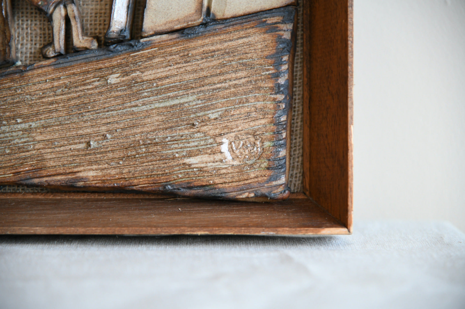 Studio Stoneware Plaque.