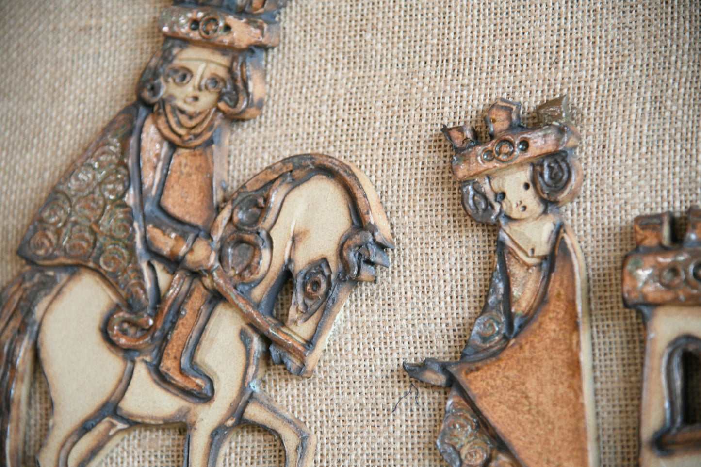 Studio Stoneware Plaque.