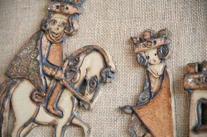 Studio Stoneware Plaque.