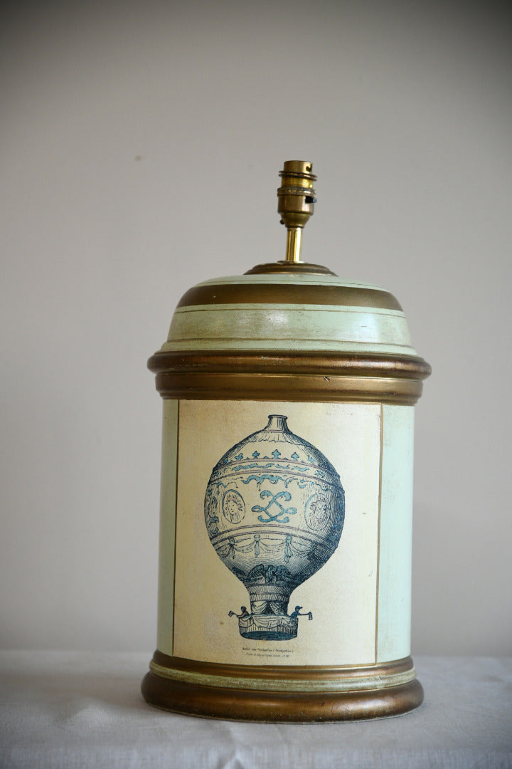 Tea Cannister Style Lamp