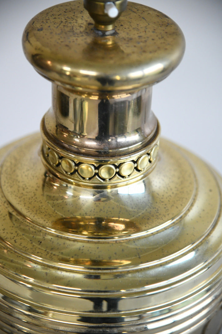 Brass Urn Lamp