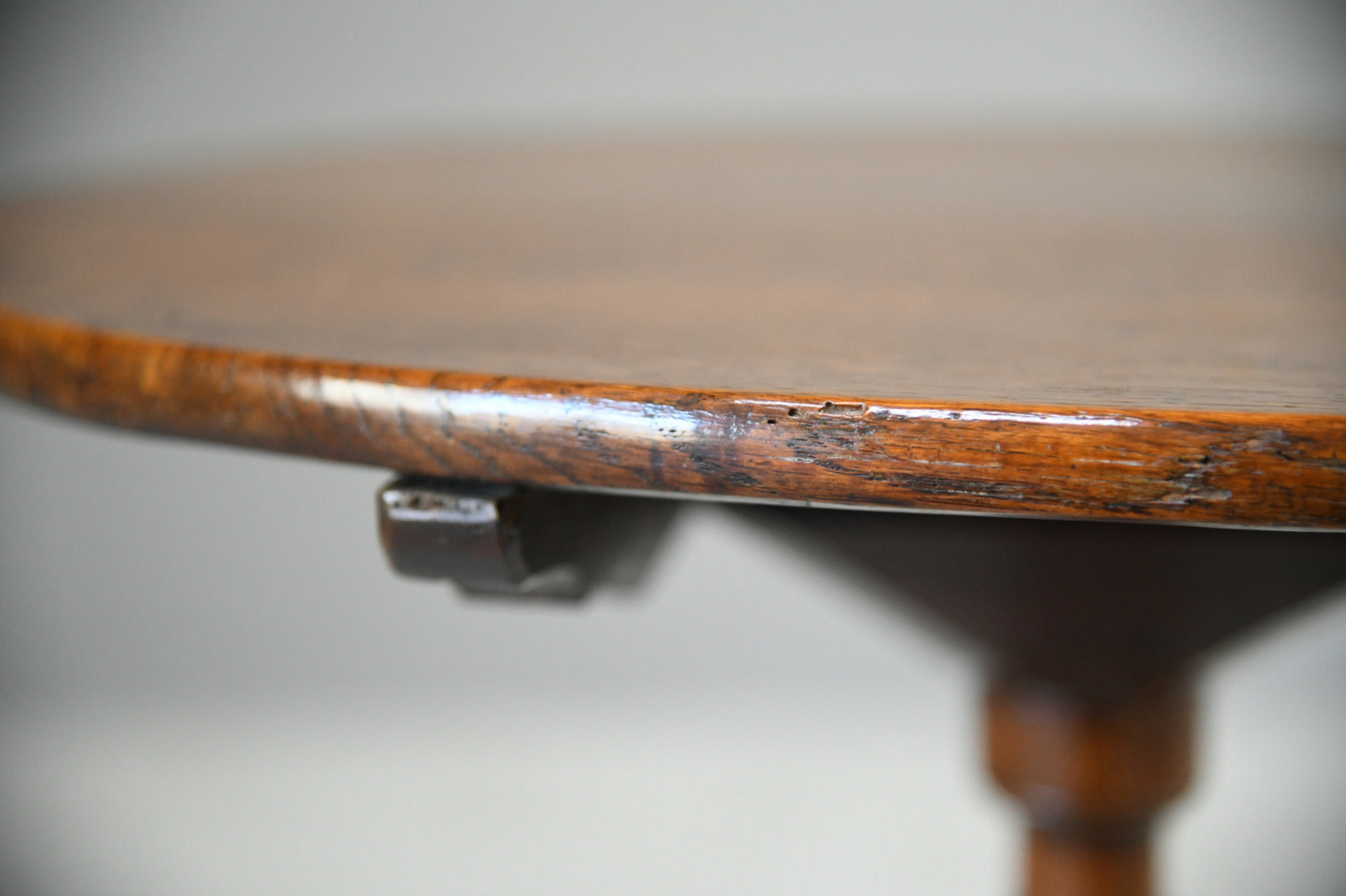 Oak Tripod Occasional Table