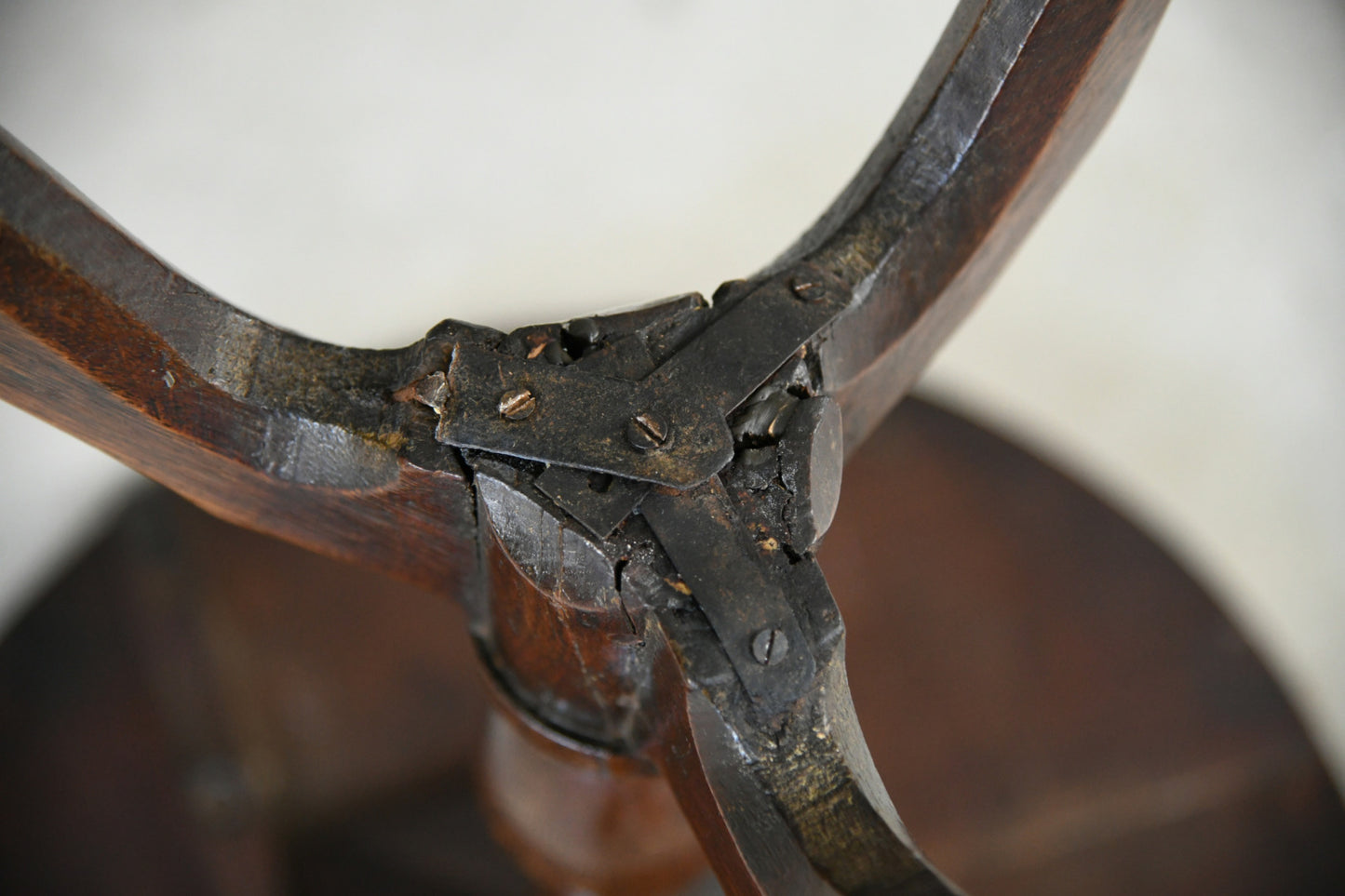 Oak Tripod Occasional Table