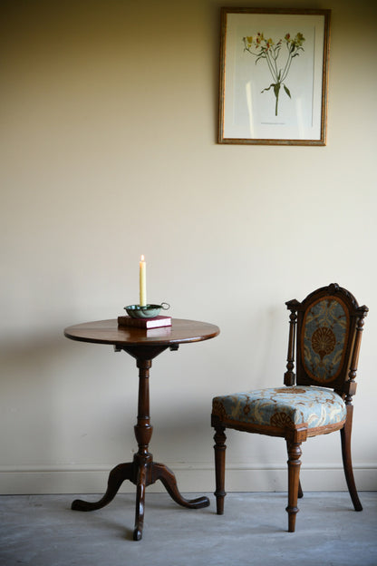 Oak Tripod Occasional Table