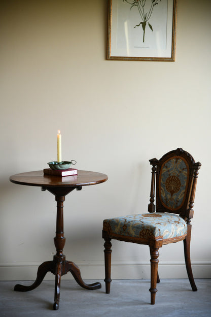 Oak Tripod Occasional Table