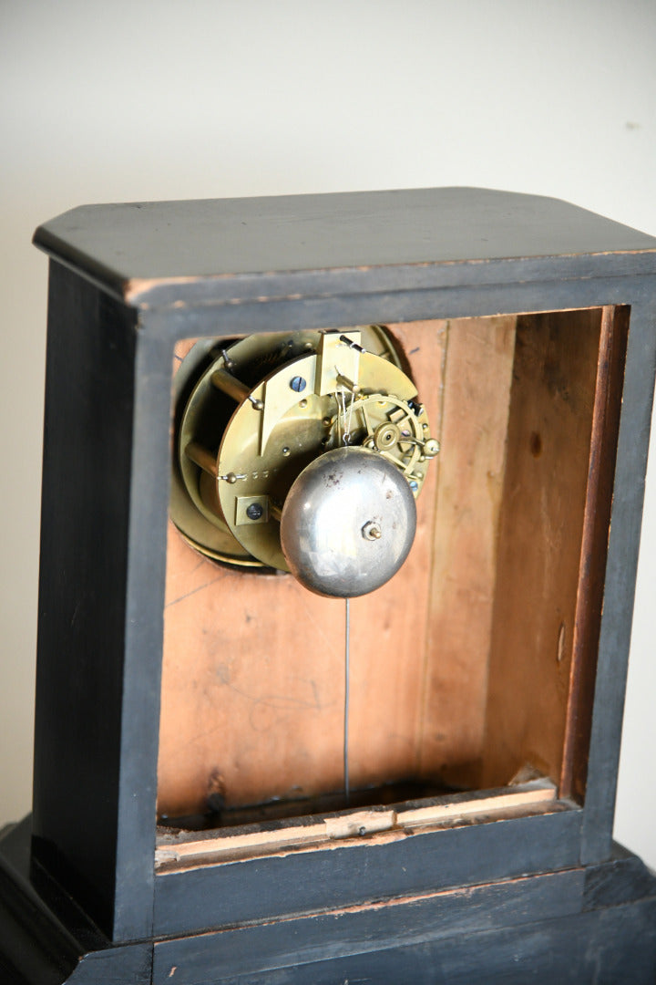 Ebonised French Mantel Clock