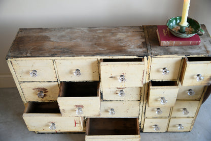 Bank of Small Drawers