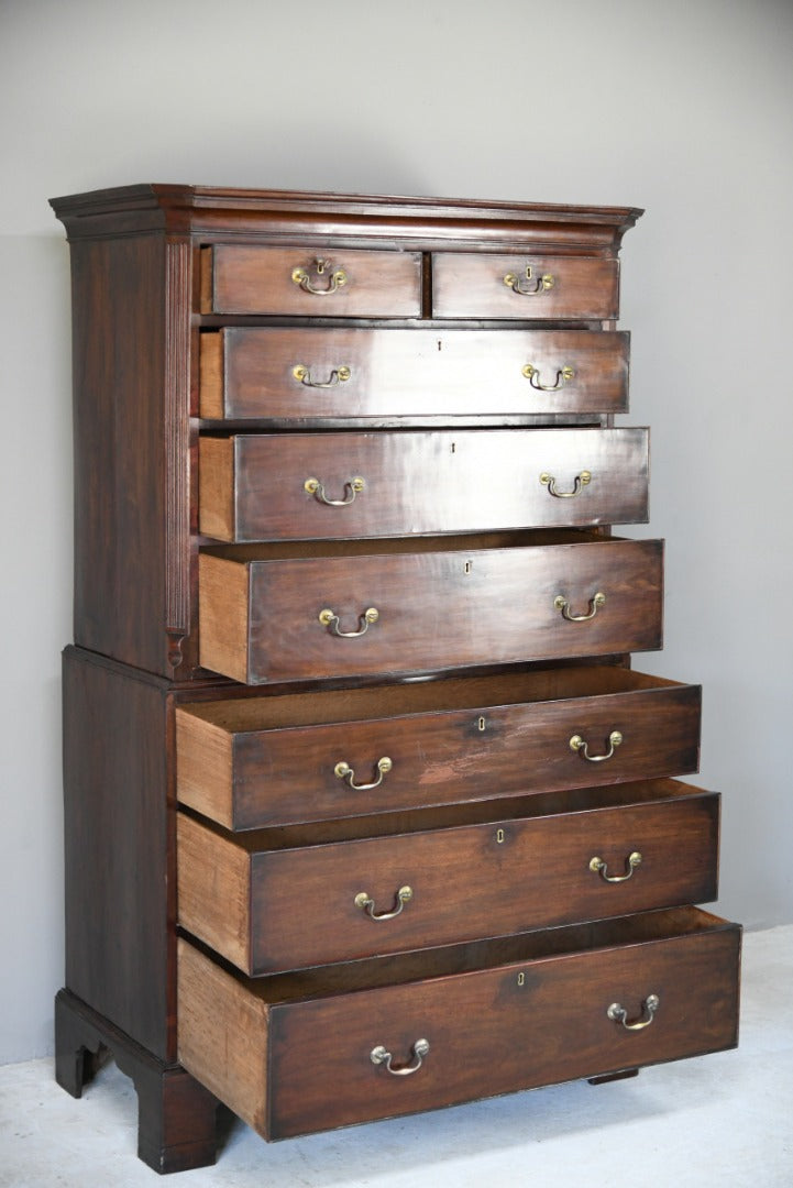 Georgian Mahogany Tallboy