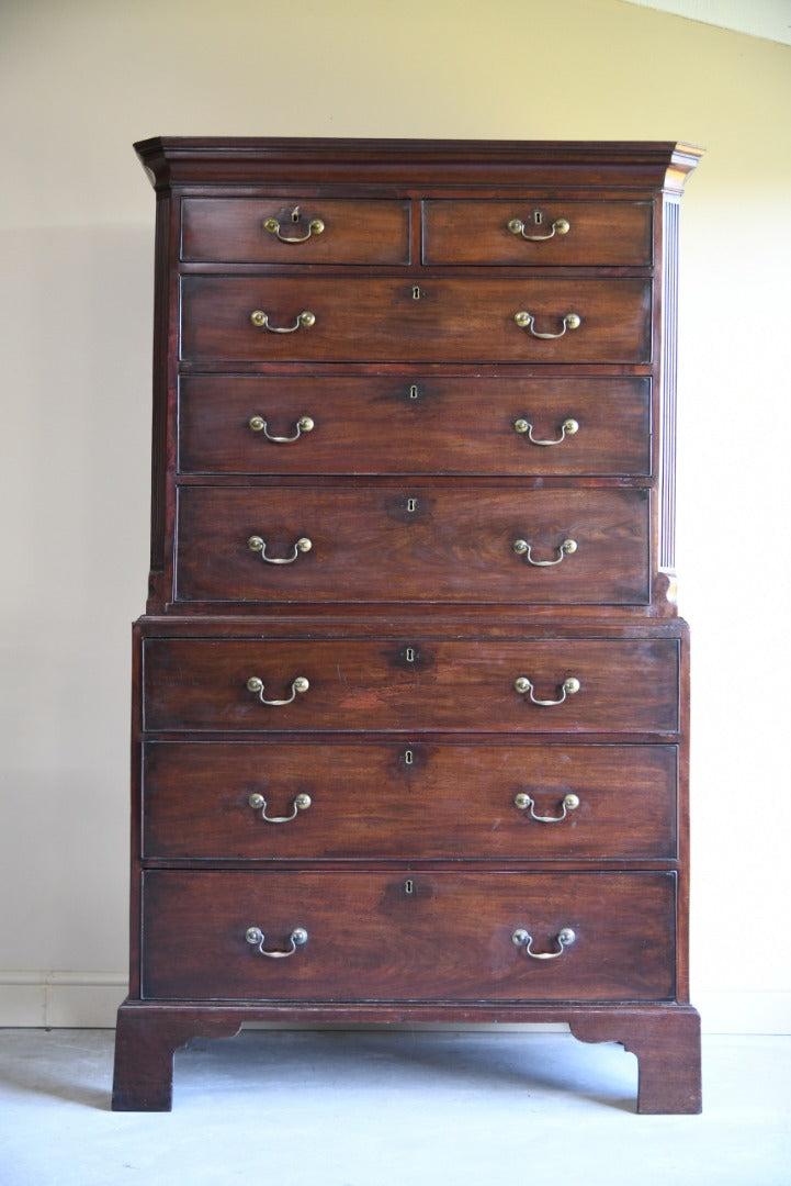 Georgian Mahogany Tallboy