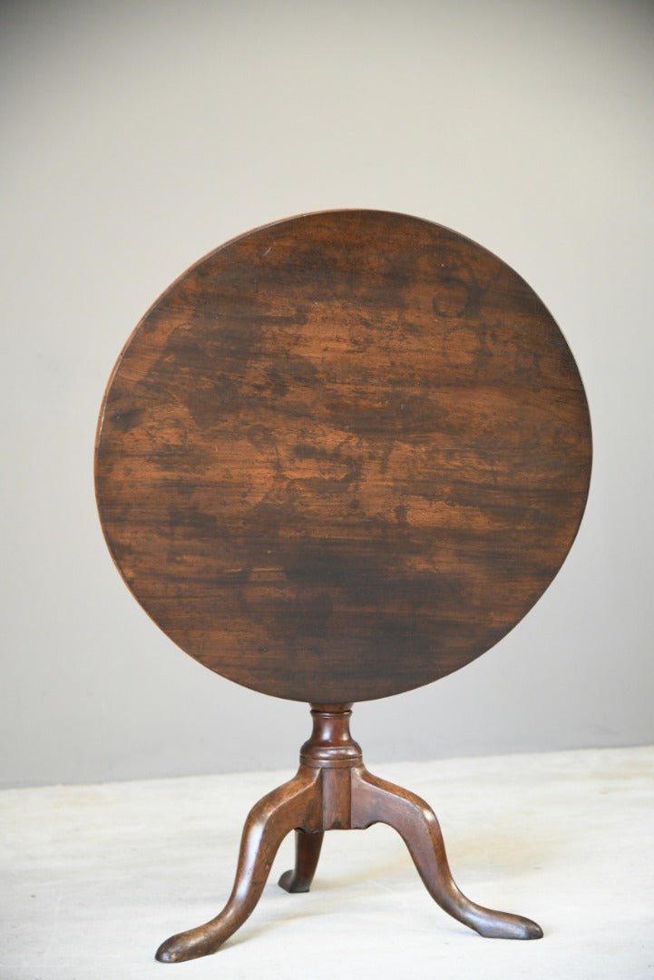 Mahogany Tilt Top Table