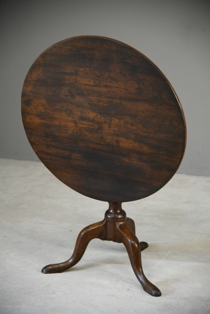 Mahogany Tilt Top Table