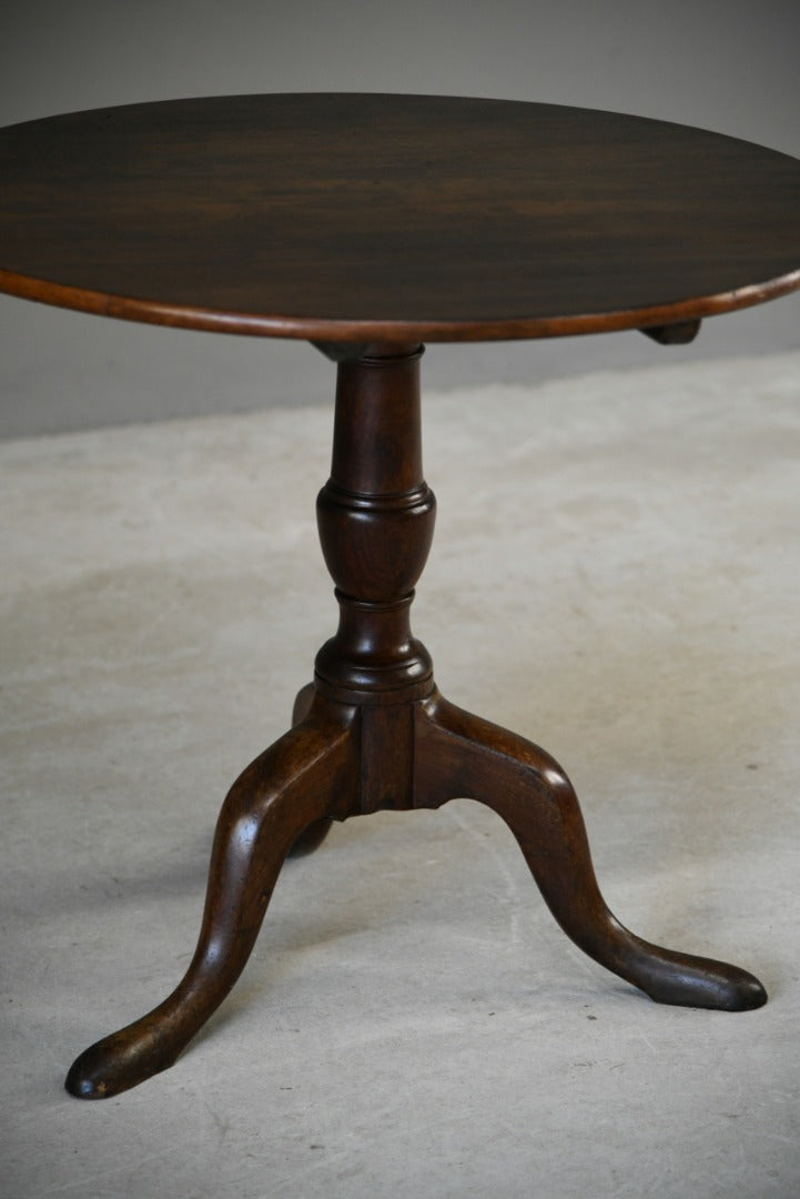 Mahogany Tilt Top Table