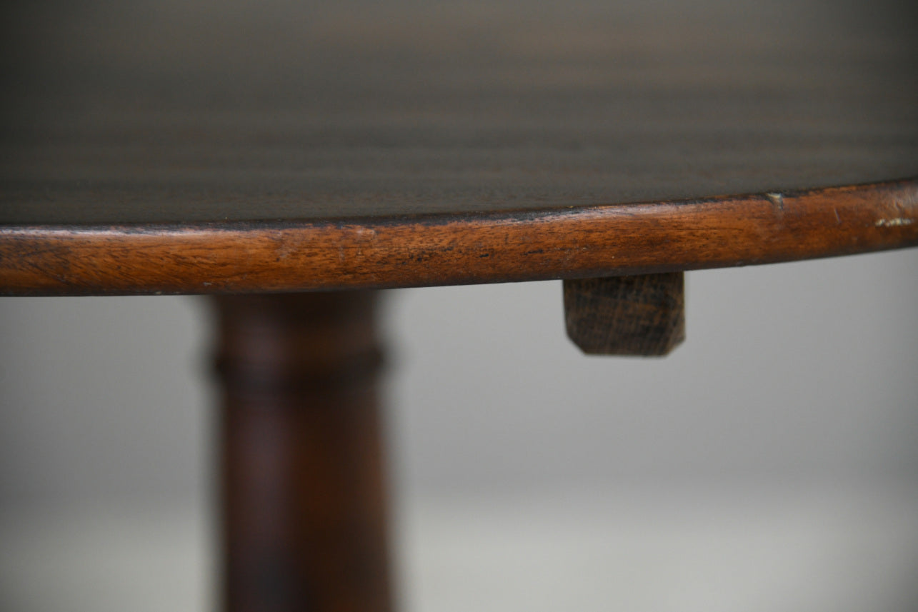 Mahogany Tilt Top Table