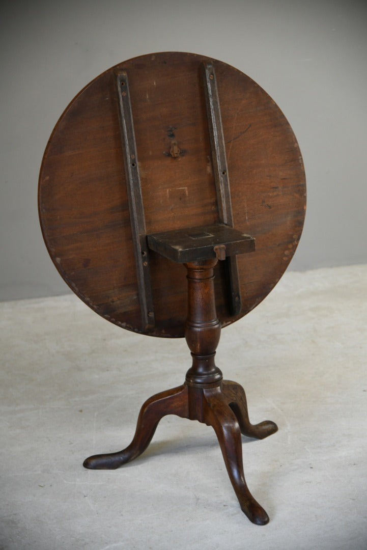 Mahogany Tilt Top Table