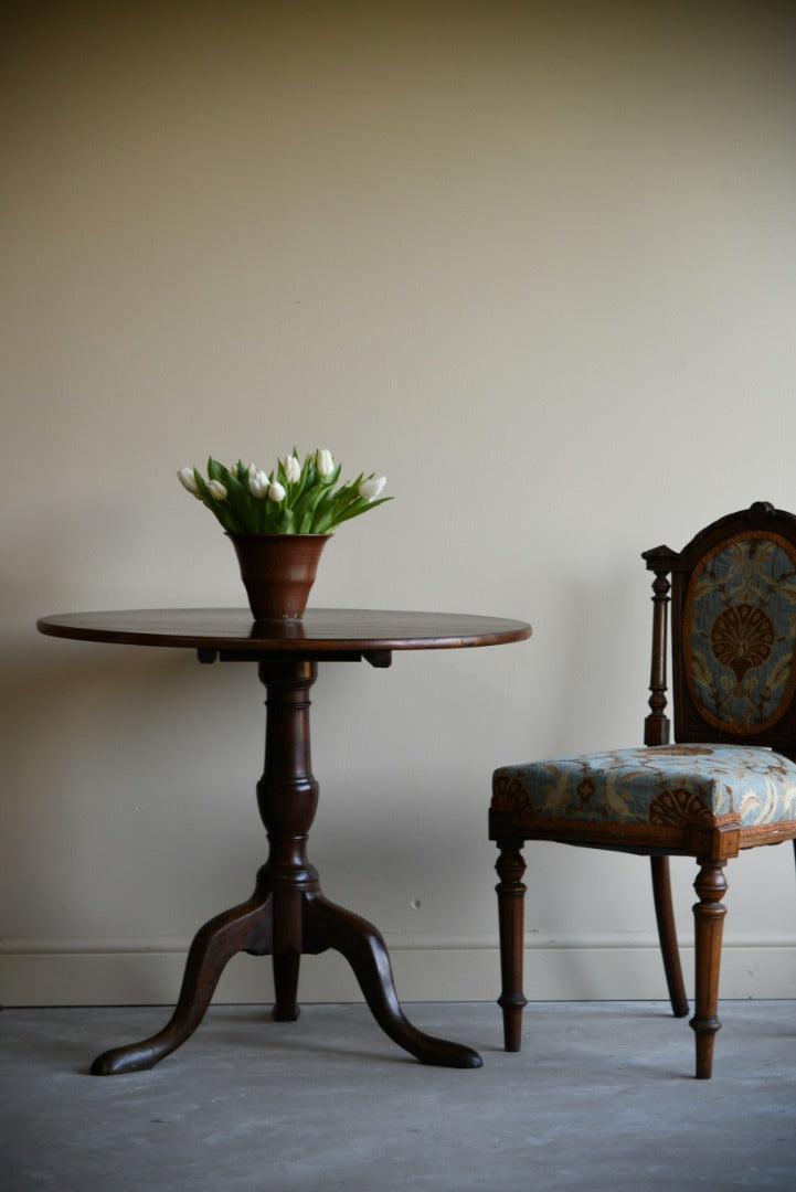 Mahogany Tilt Top Table