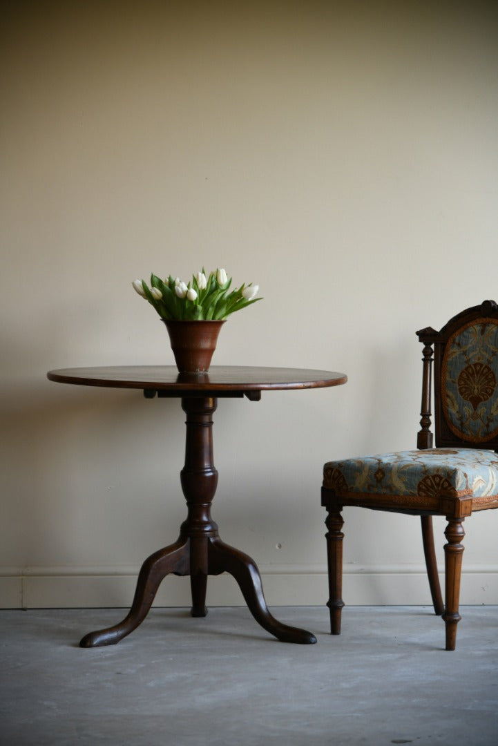 Mahogany Tilt Top Table