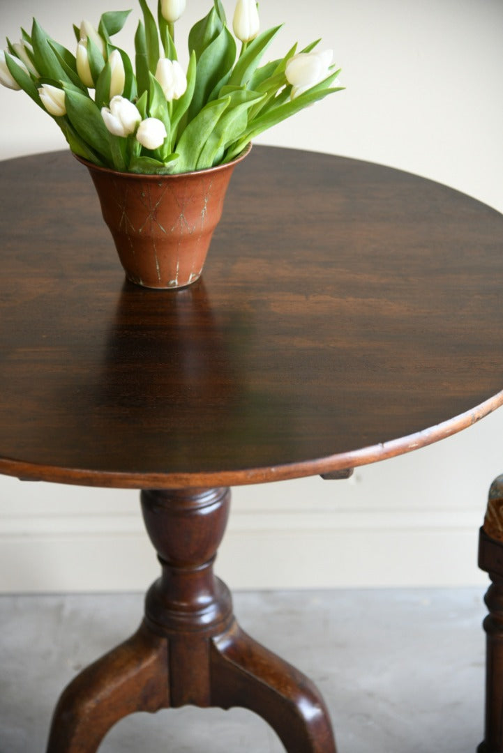 Mahogany Tilt Top Table