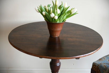 Mahogany Tilt Top Table