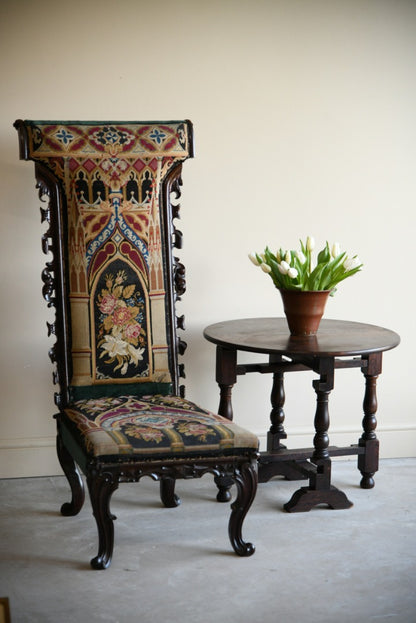 Victorian Gothic Side Chair