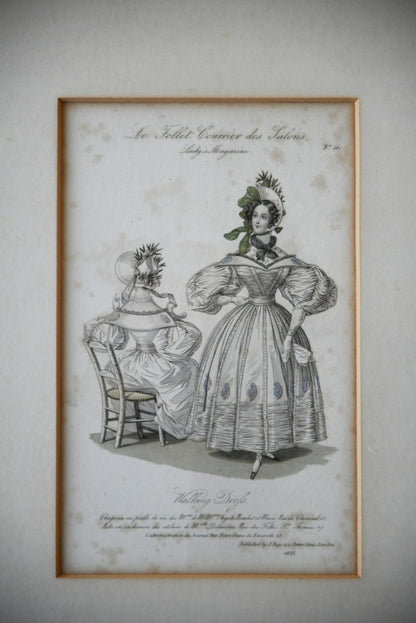 Lady Magazine Etching