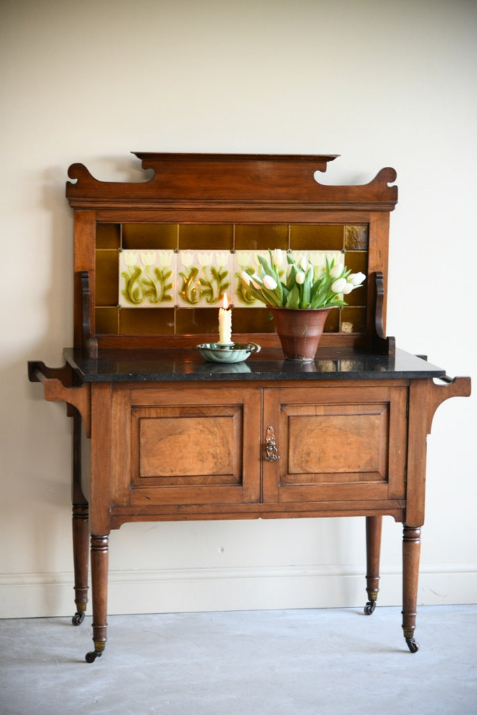 Antique Marble Washstand