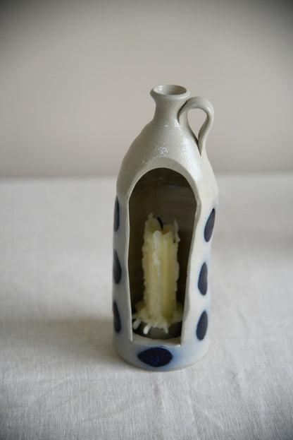 Pottery Candle Holder