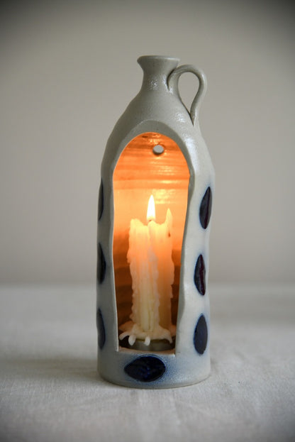 Pottery Candle Holder