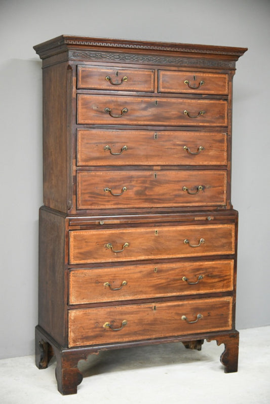 Georgian Mahogany Tallboy