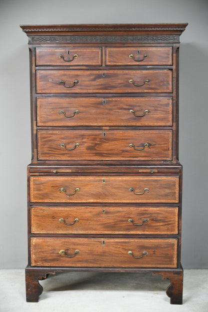 Georgian Mahogany Tallboy