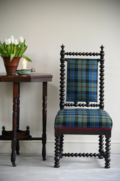 Bobbin Turned Occasional Side Chair