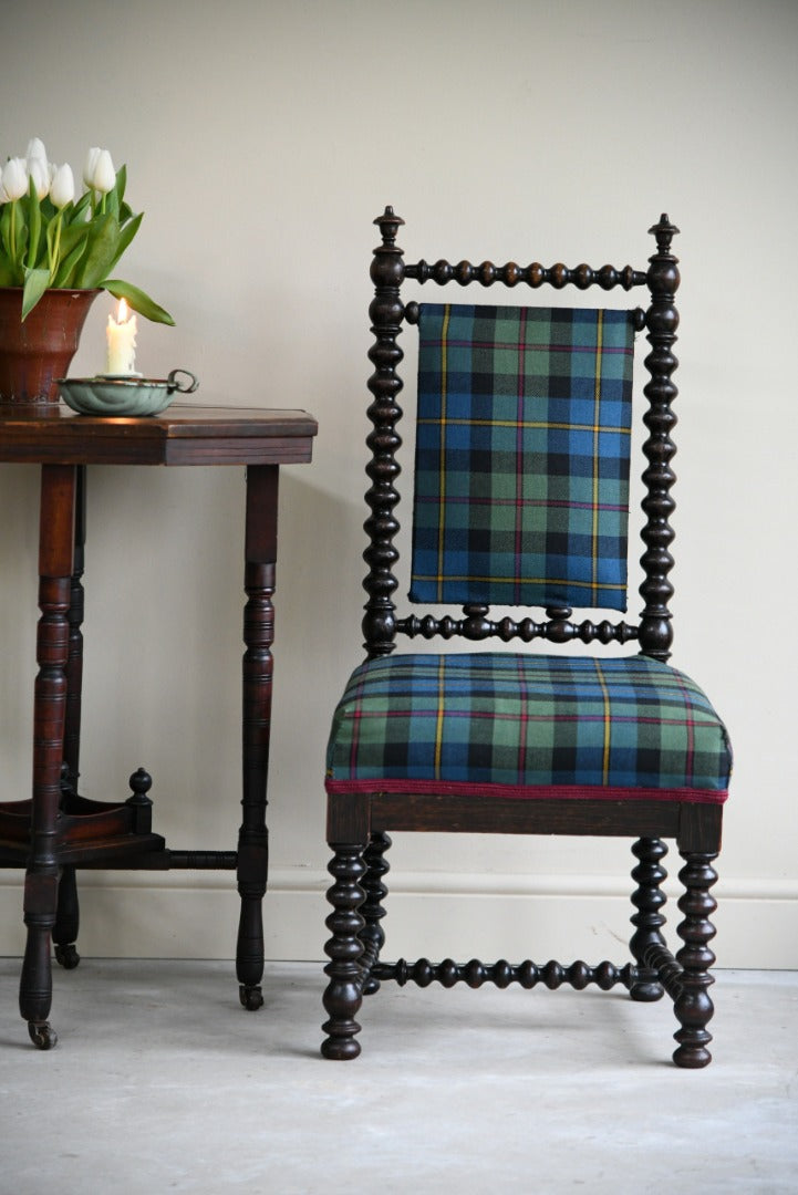 Bobbin Turned Occasional Side Chair