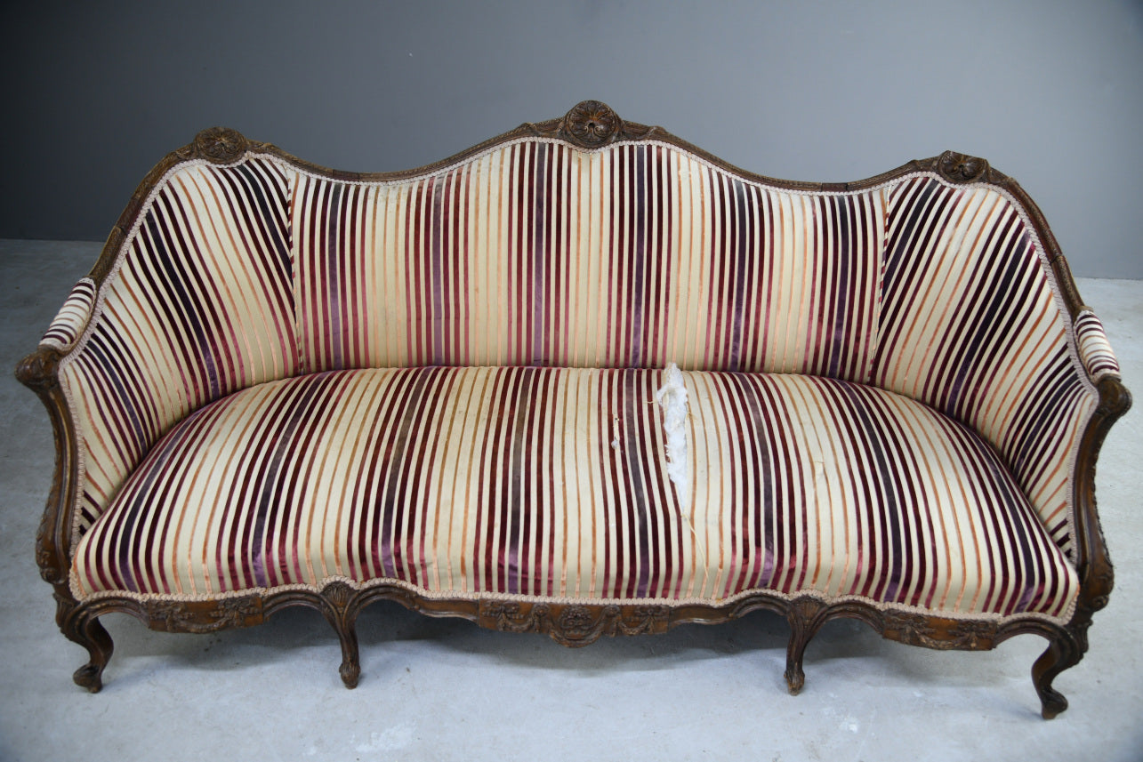 Upholstered French Style Sofa